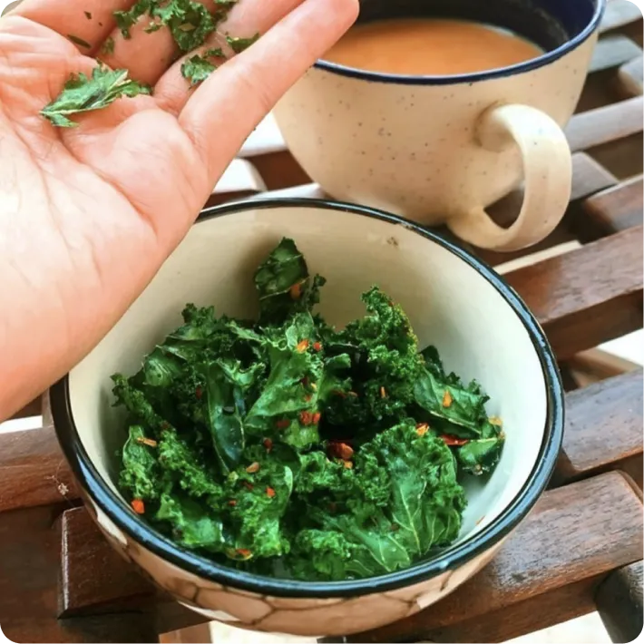 Homemade Kale Chips