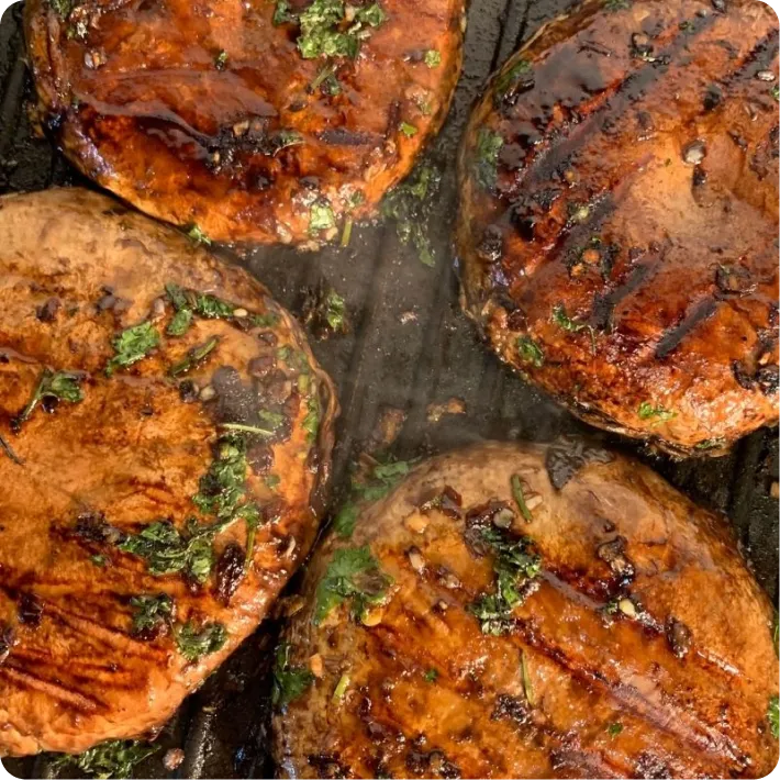 Grilled Portobello Mushrooms