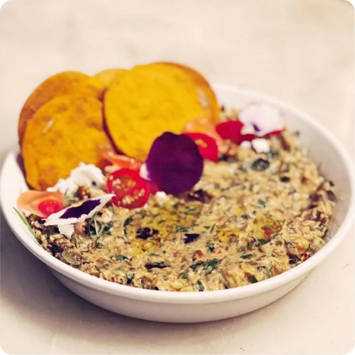 Roasted Eggplant and Tomato Dip
