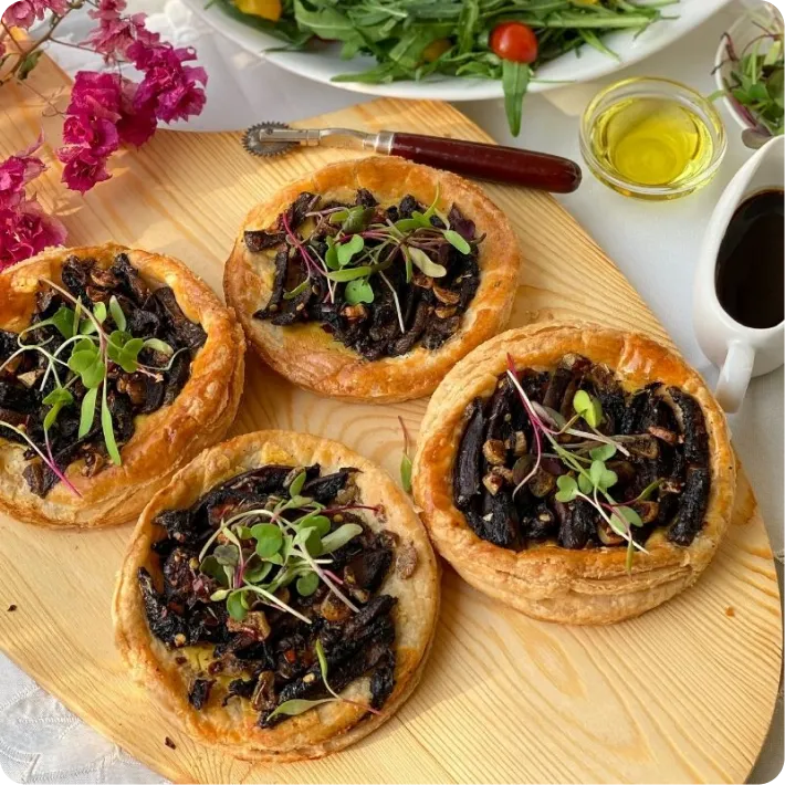 Portobello Mushroom Tart