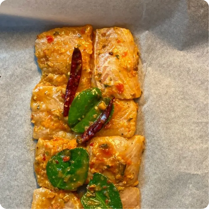Thai Chilli Fish en Papillote