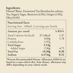 Life Kombucha - Beetroot, Ginger and Indian Hibiscus Kombucha - 1 litre