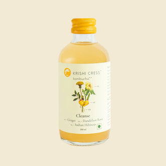 Cleanse Kombucha - Ginger, Okra and Dandelion Root