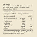 Cleanse Kombucha - Ginger, Okra and Dandelion Root