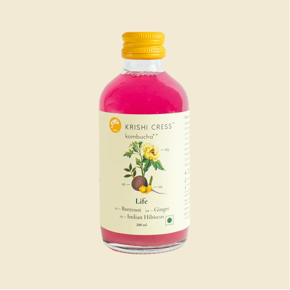Life Kombucha - Beetroot, Ginger and Indian Hibiscus