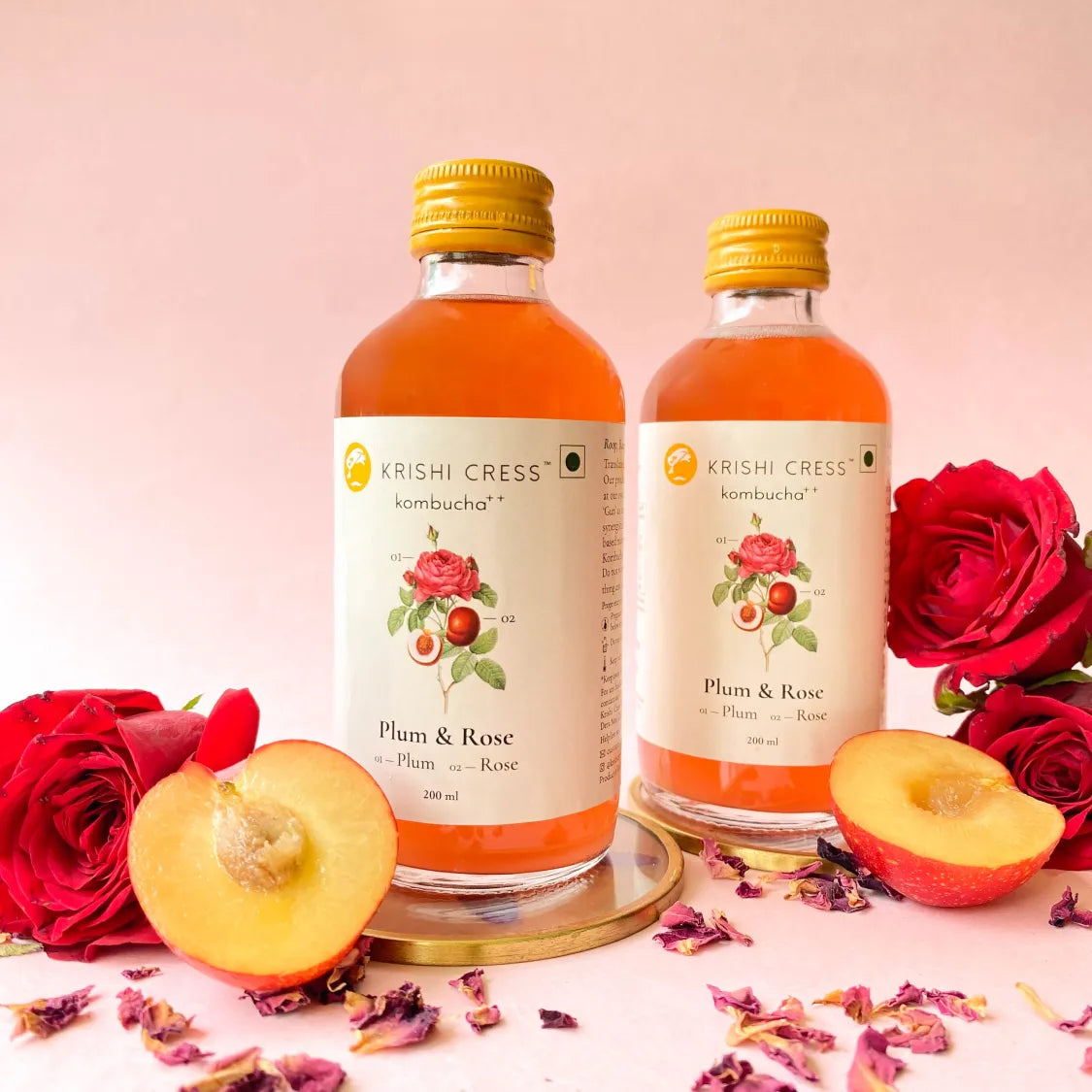Rose & Plum Kombucha