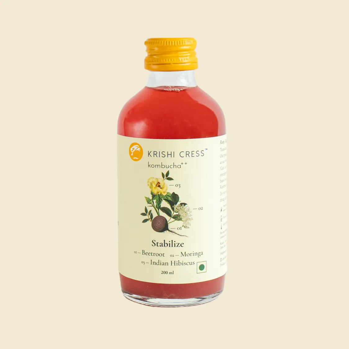 Stabilize Kombucha - Beetroot, Moringa and Indian Hibiscus