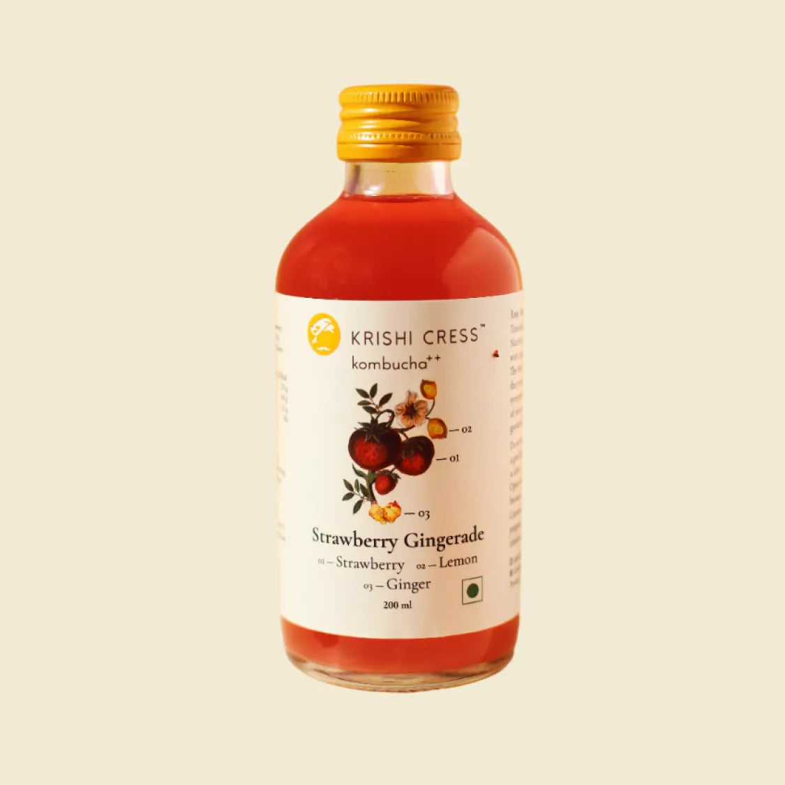 Strawberry Gingerade Kombucha