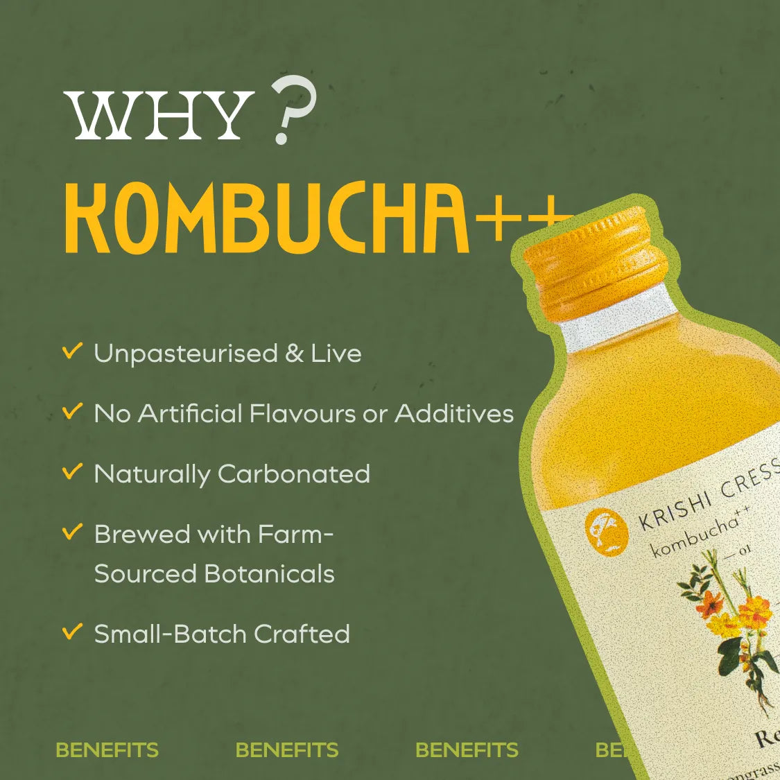 Relax Kombucha - Lemongrass, Cosmos and Ashwagandha
