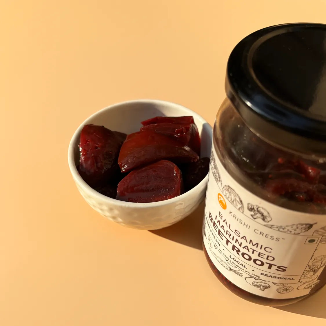 Balsamic Marinated Beetroot