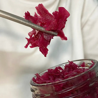 Red Cabbage Sauerkraut