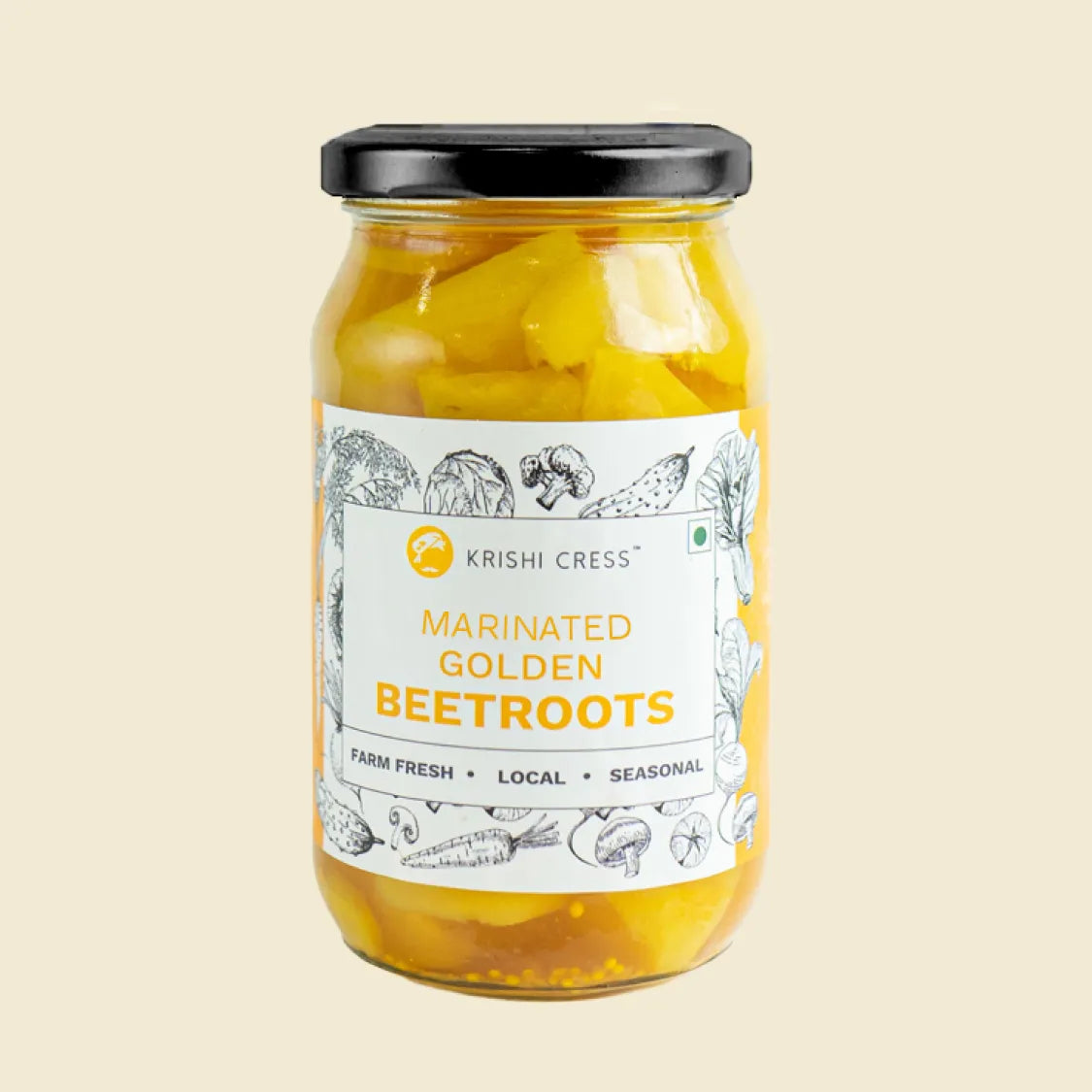 Marinated Golden Beetroot