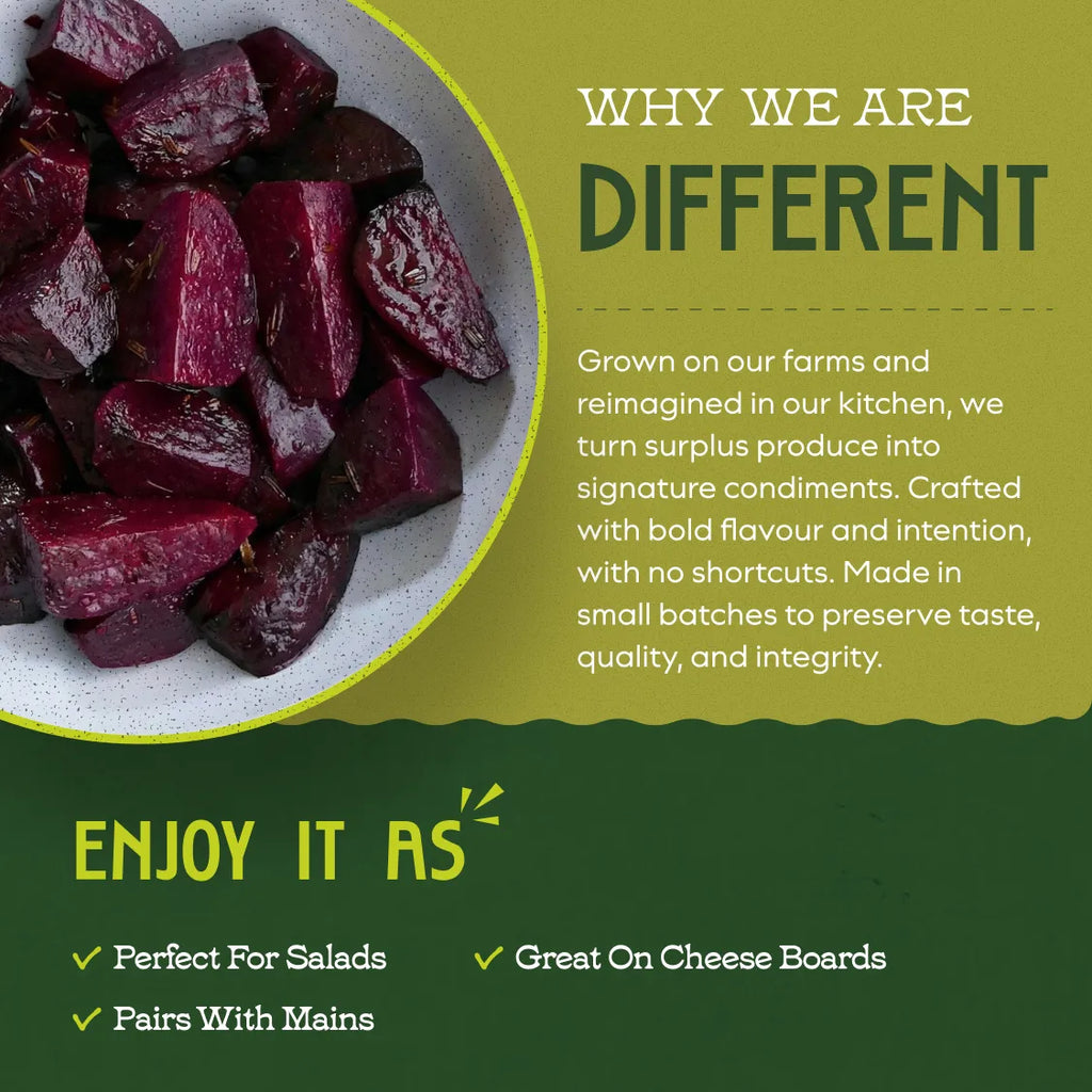 Balsamic Marinated Beetroot