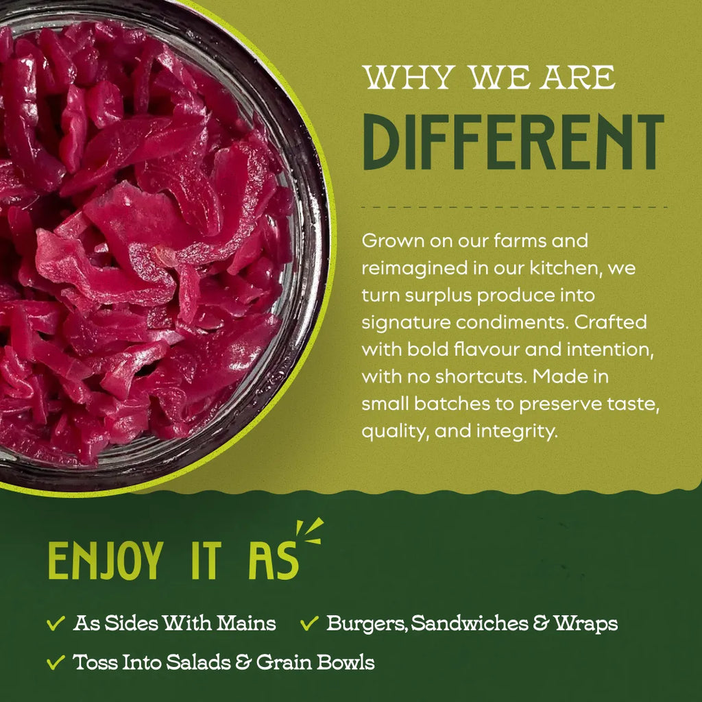Red Cabbage Sauerkraut