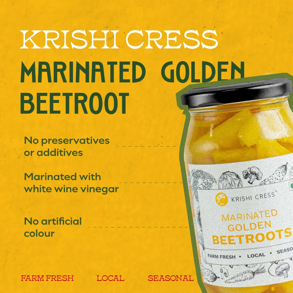 Marinated Golden Beetroot
