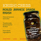 Pickled Black Japanese Daikon Radish