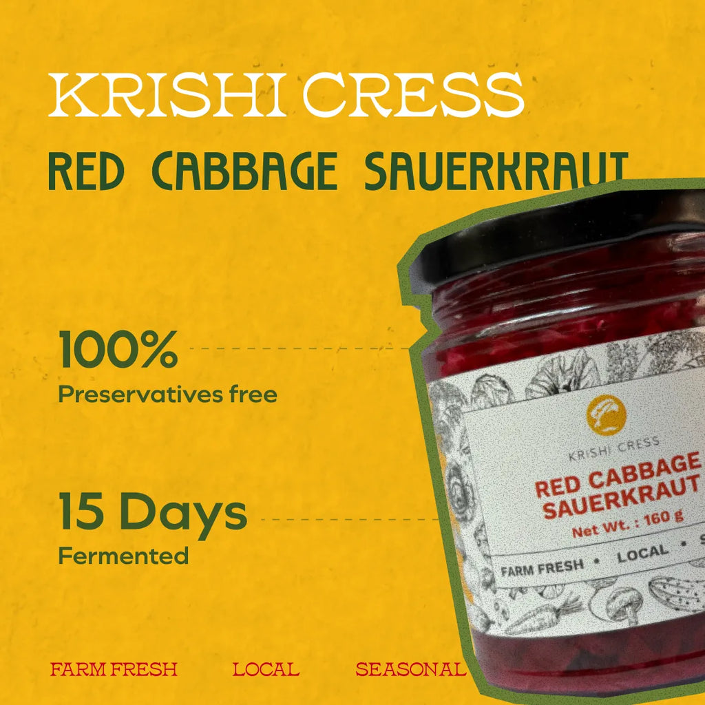 Red Cabbage Sauerkraut