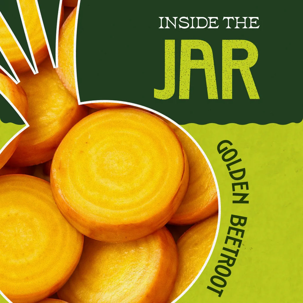Marinated Golden Beetroot