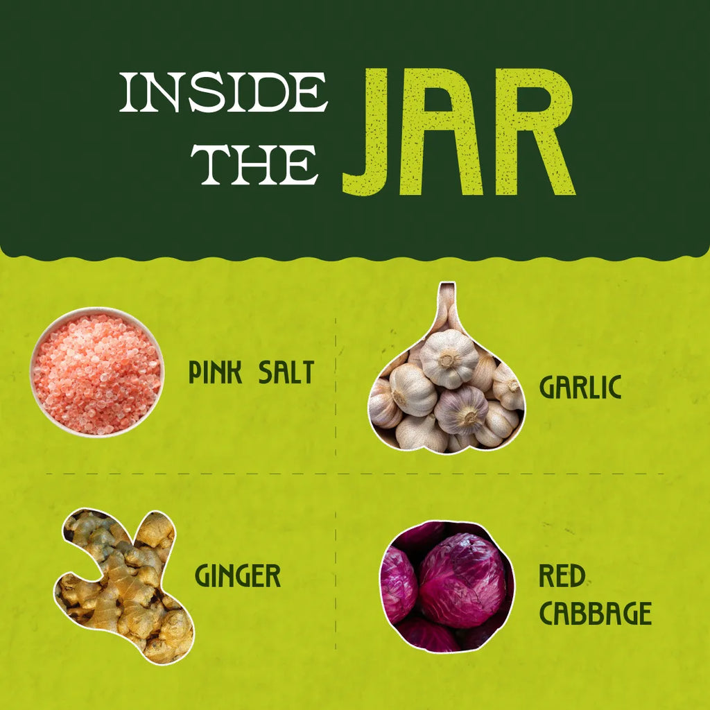 Red Cabbage Sauerkraut