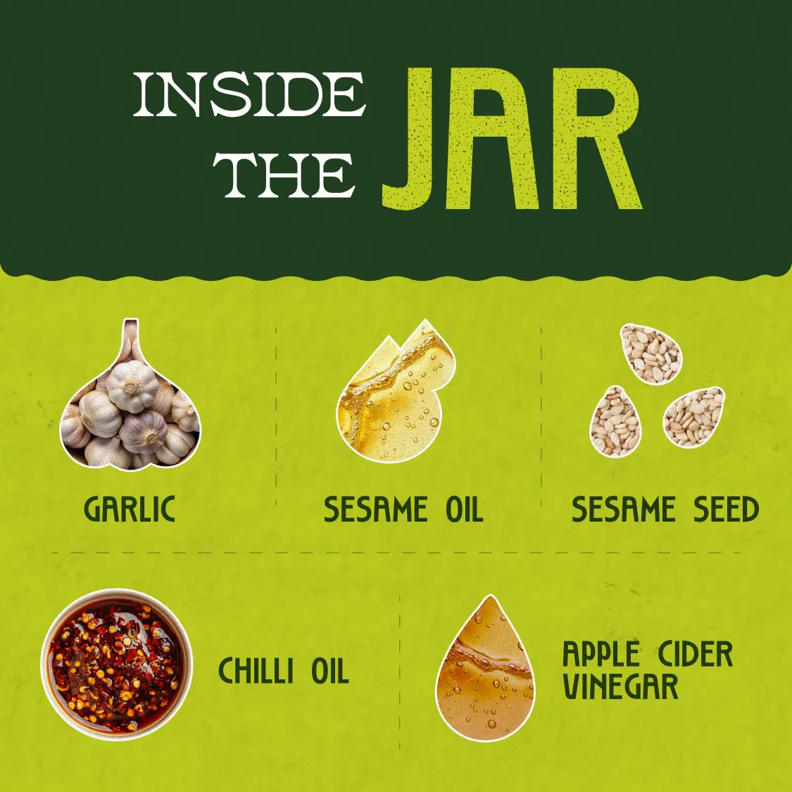 Sesame Oil + ACV Dressing