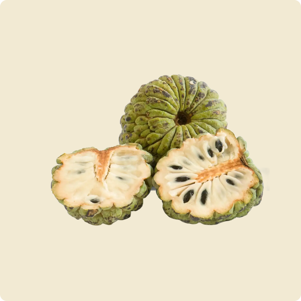 Custard Apple (Semi-Ripe)