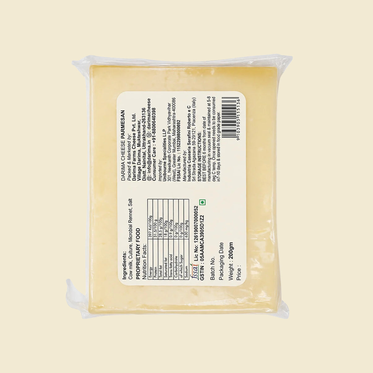 Darima Parmesan Cheese