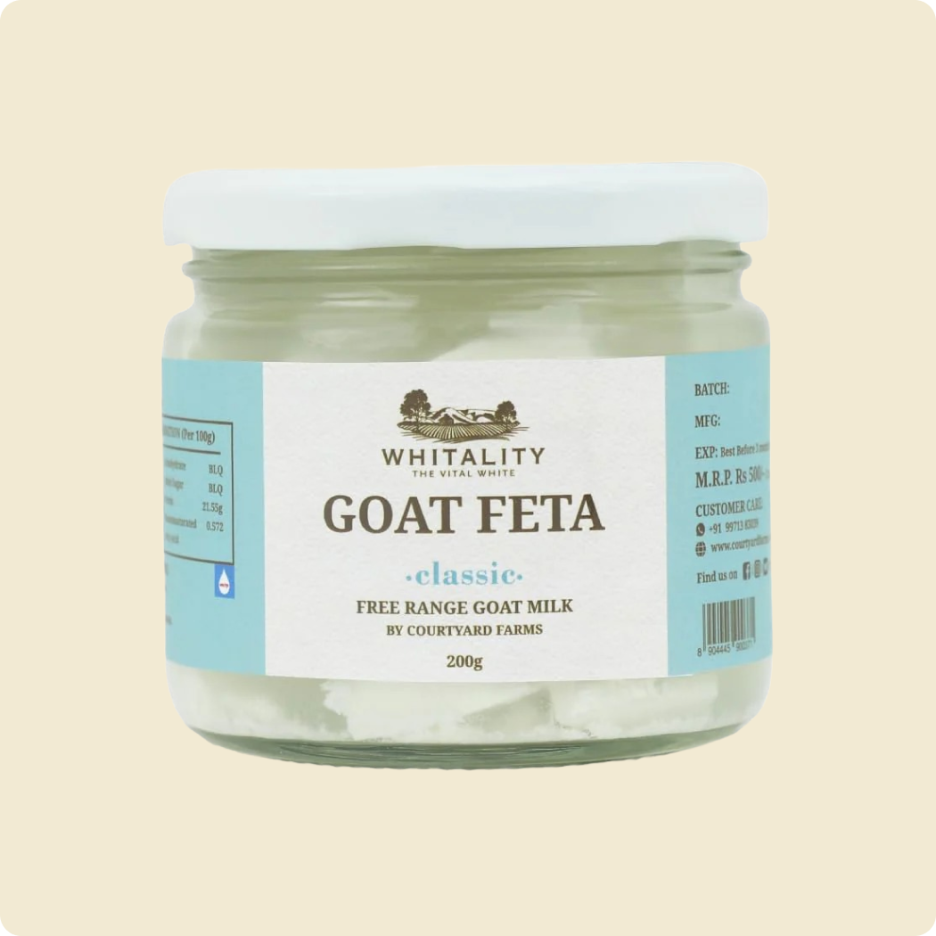 Whitality Goat Milk Feta Cheese
